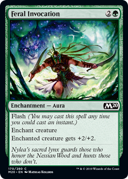 Core Set 2020 170/280 Feral Invocation