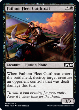 Core Set 2020 100/280 Fathom Fleet Cutthroat
