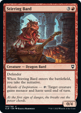 Battle for Baldur's Gate 195/361 Stirring Bard