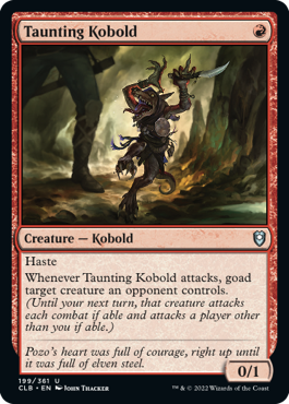 Battle for Baldur's Gate 199/361 Taunting Kobold