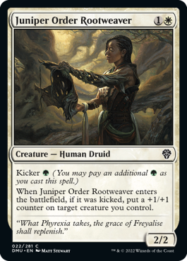 Dominaria United 022/281 Juniper Order Rootweaver