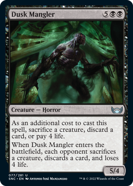 Streets of New Capenna 077/281 Dusk Mangler (Foil)