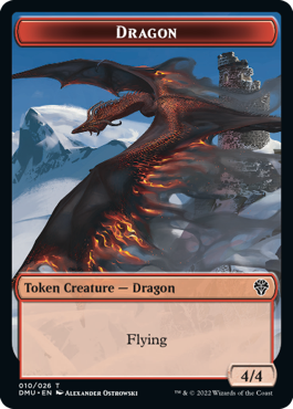 Dragon 010/026 Dominaria United Token