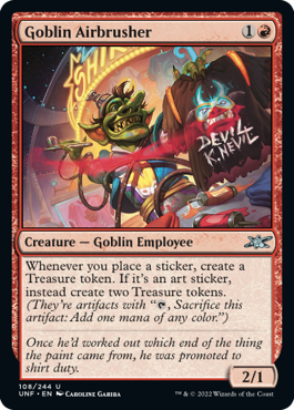 Unfinity 108/244 Goblin Airbrusher