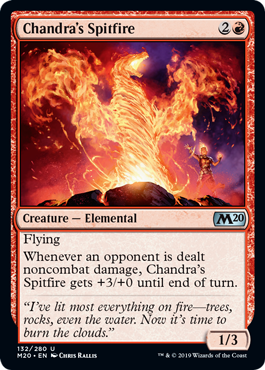 Core Set 2020 132/280 Chandra's Spitfire