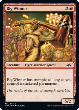 Unfinity 101/244 Big Winner