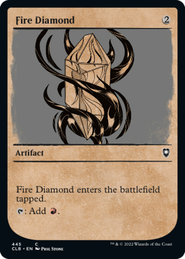 Battle for Baldur's Gate 445 Fire Diamond (Rulebook)