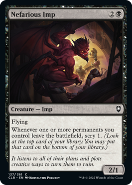 Battle for Baldur's Gate 137/361 Nefarious Imp