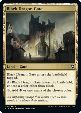 Battle for Baldur's Gate 347/361 Black Dragon Gate