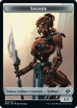 Soldier 009/012 The Brothers' War Token