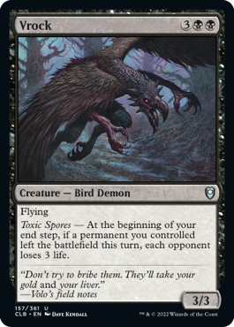 Battle for Baldur's Gate 157/361 Vrock (Foil)