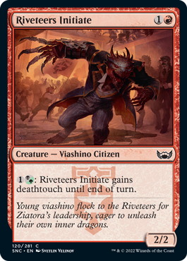 Streets of New Capenna 120/281 Riveteers Initiate