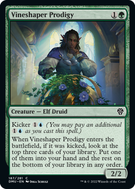 Dominaria United 187/281 Vineshaper Prodigy