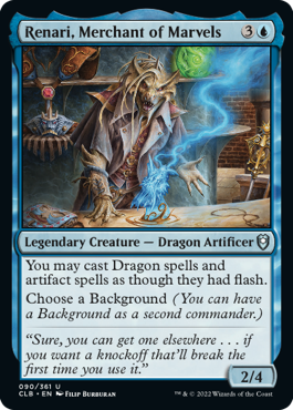 Battle for Baldur's Gate 090/361 Renari, Merchant of Marvels