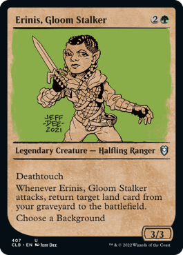 Battle for Baldur's Gate 407 Erinis, Gloom Stalker (Rulebook)