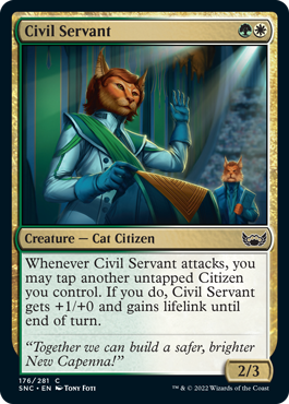 Streets of New Capenna 176/281 Civil Servant