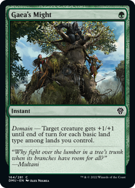 Dominaria United 164/281 Gaea's Might