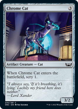 Streets of New Capenna 236/281 Chrome Cat