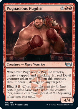 Streets of New Capenna 117/281 Pugnacious Pugilist