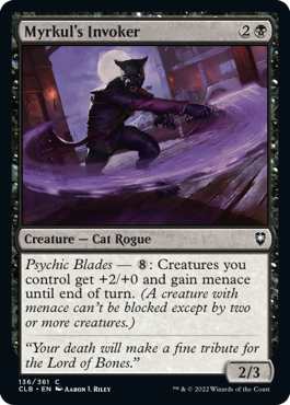 Battle for Baldur's Gate 136/361 Myrkul's Invoker (Foil)