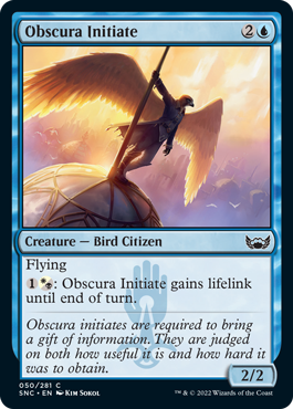 Streets of New Capenna 050/281 Obscura Initiate