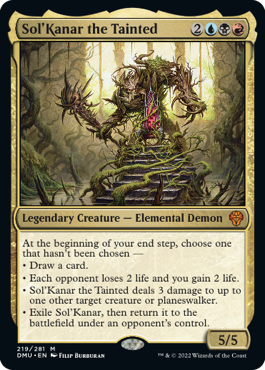 Dominaria United 219/281 Sol'Kanar the Tainted