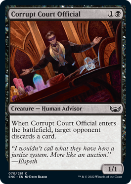 Streets of New Capenna 070/281 Corrupt Court Official