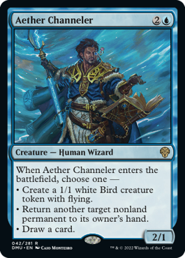 Dominaria United 042/281 Aether Channeler