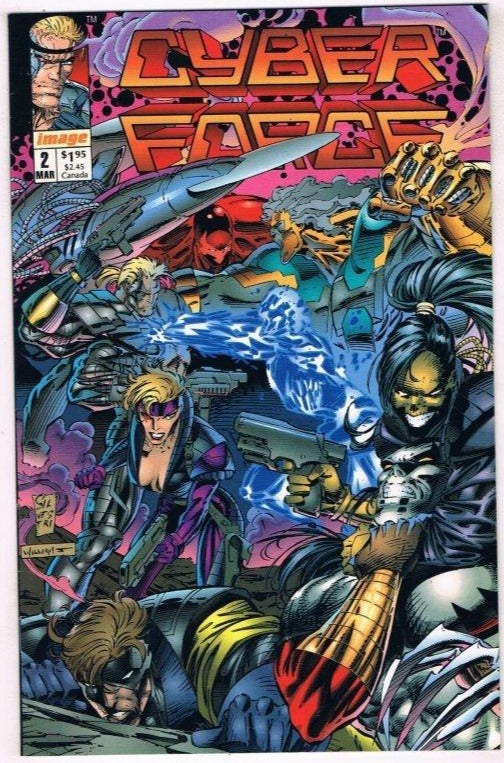 CyberForce #2 Image Comics (1992)