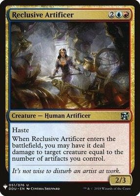 The List - Duel Decks: Elves vs. Inventors 051/076 Reclusive Artificer