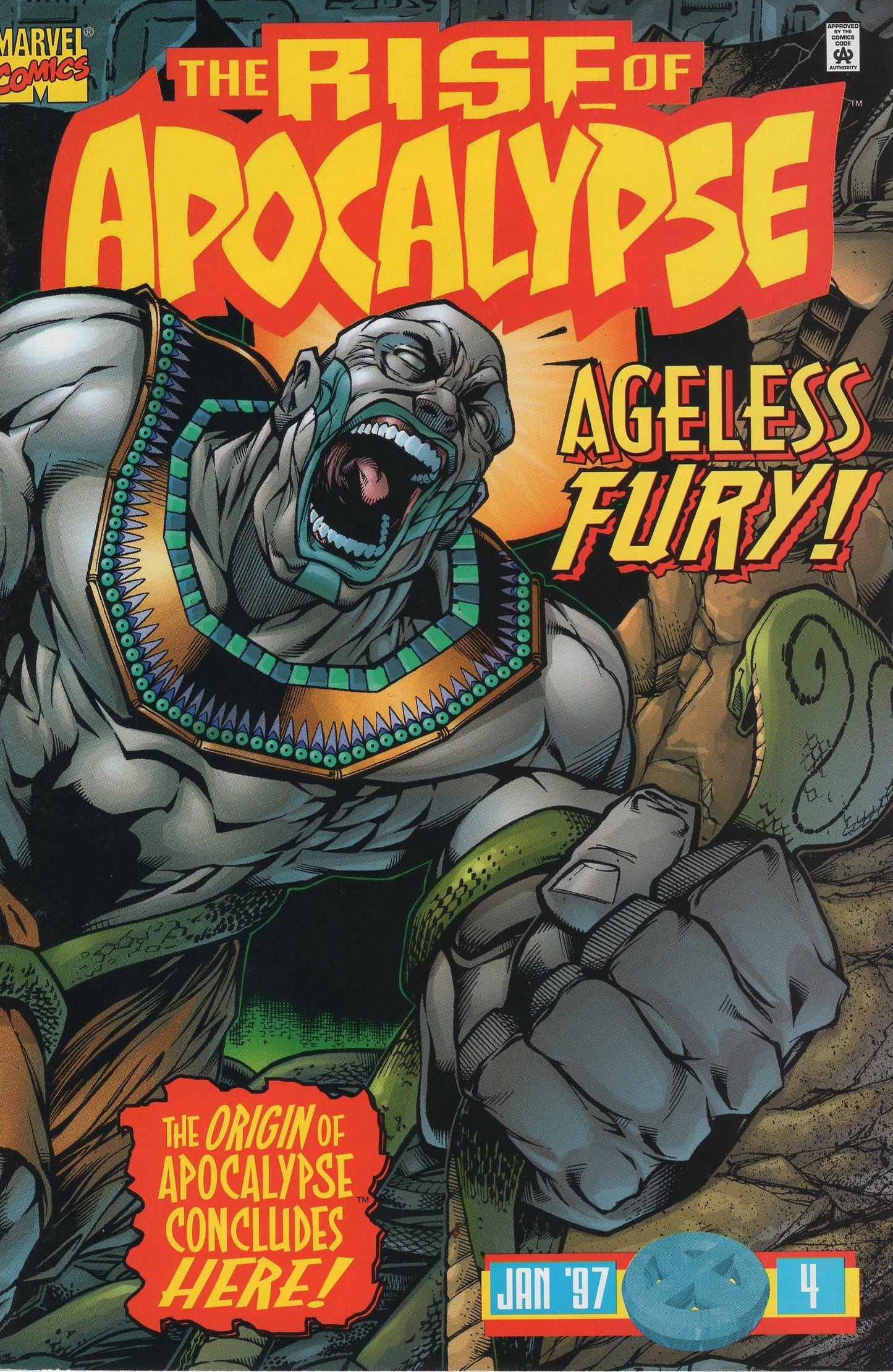 X-Men Rise of Apocalypse #4 Marvel Comics