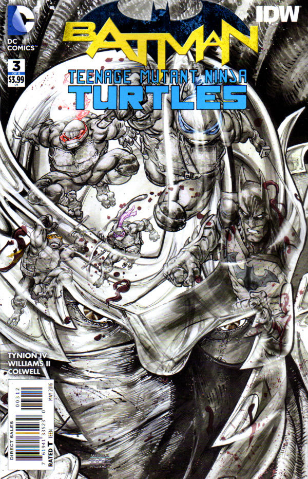 Batman Teenage Mutant Ninja Turtles #3 DC Comics (2016)