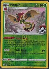 Rebel Clash 022/192 Flapple (Pokémon League Reverse Holo)
