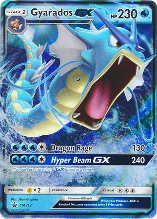 Sun & Moon Promo SM212 Gyarados GX (Half Art)