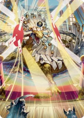 Kamigawa Neon Dynasty Art Series 75/81 Spirit-Sister's Call - Ryutetsu