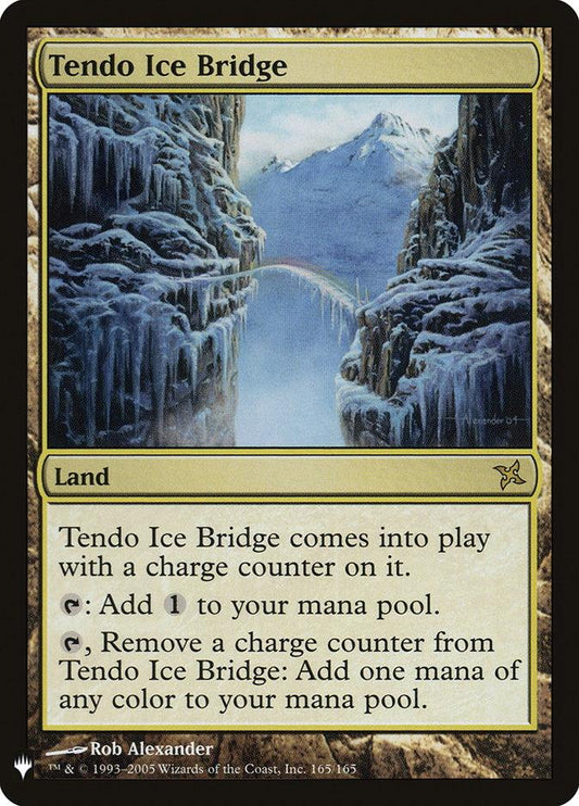 The List - Betrayers of Kamigawa 165/165 Tendo Ice Bridge