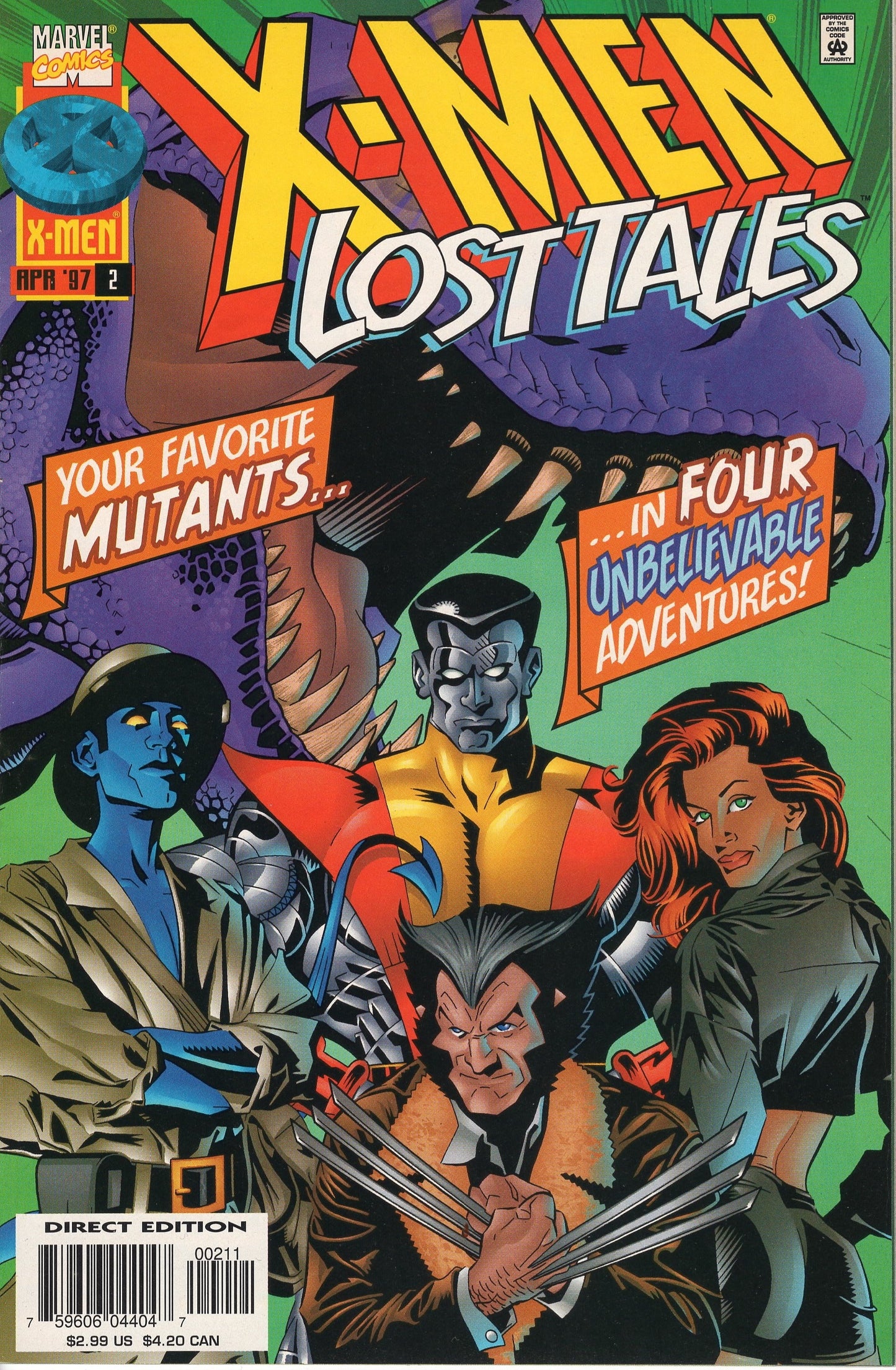 X-Men Lost Tales #2 Marvel Comics