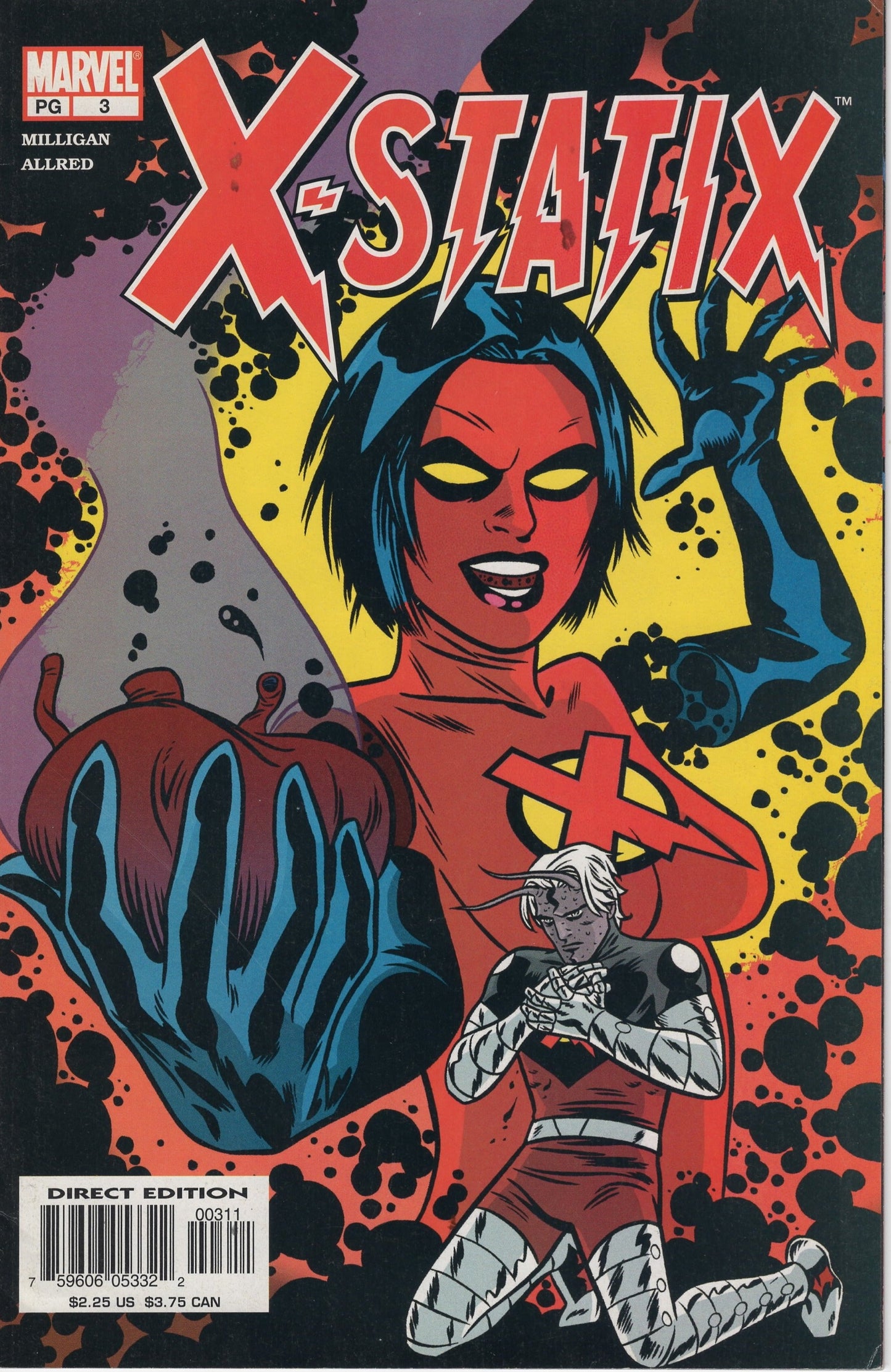 X-Statix #3 Marvel Comics (2002)