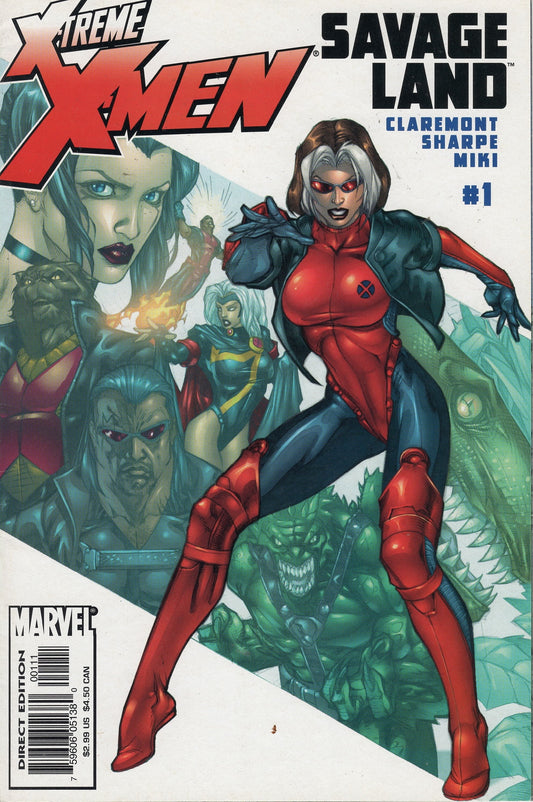 X-treme X-men Savage Land #2 Marvel Comics